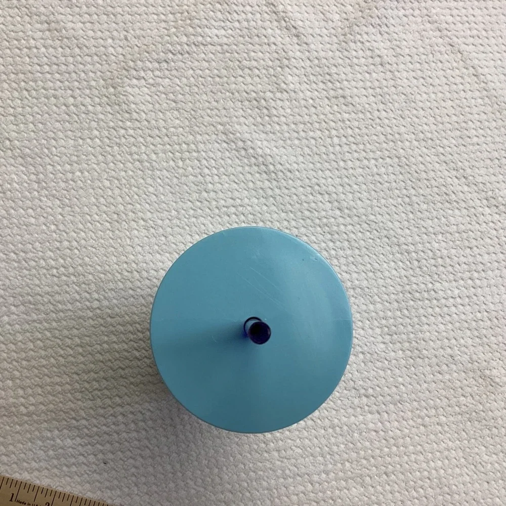 Starbucks 2022‎ Spring Purple Teal Floral Tumbler Double Wall Screw On Lid 24oz
